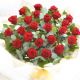 Two Dozen Lux Red Roses