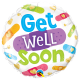 Get Well Helium Balloon