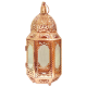 Rose Gold Metal Lantern I