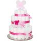 Baby Girl Nappy Cake