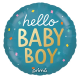 It's A Boy Helium Foil Balloon