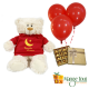 Ramadan Teddy, Belgian Chocs & Balloons