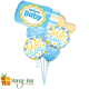 Welcome Baby Boy Balloon Bouquet