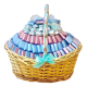 Chocolate Basket for TWINS