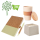 Eco-Neutral Cork Notebook with Pen, Mug & Candle 