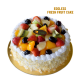 Eggless Fresh Fruit Cake