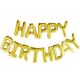 HAPPY BIRTHDAY Foil Balloon Banner