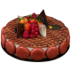 Rich Triple Chocolate Cake